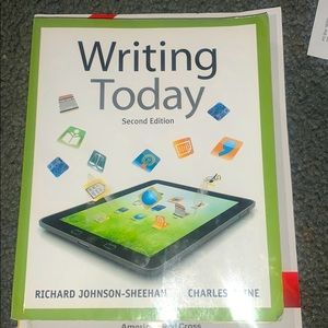 Writing book with lots of information